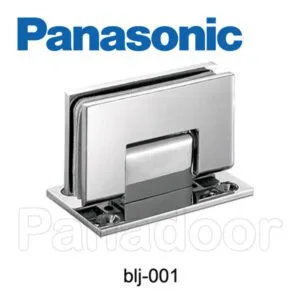 Bản lề kính tường 90° crom bóng
