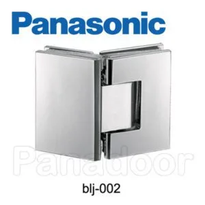 Bản lề kính kính 135° crom bóng