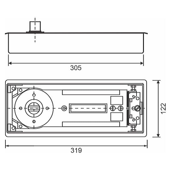 Bản lề sàn S-150 - Ảnh 2