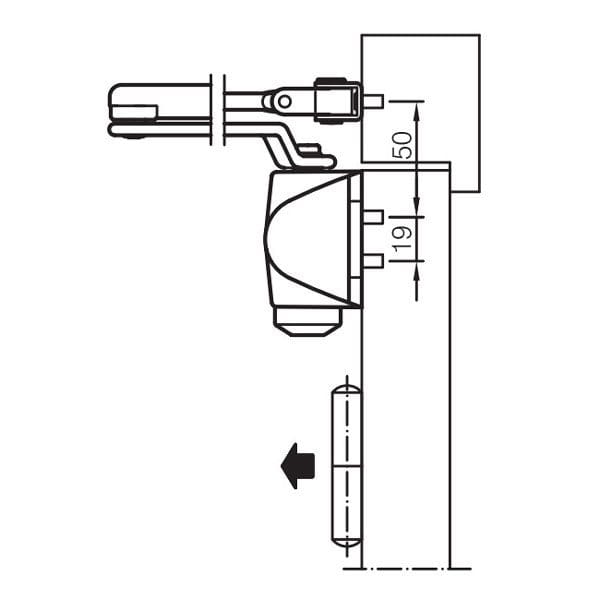 Tay đẩy hơi CM-1000HY - Ảnh 3