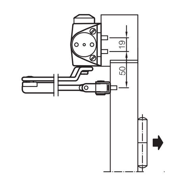 Tay đẩy hơi CM-1000HY - Ảnh 2